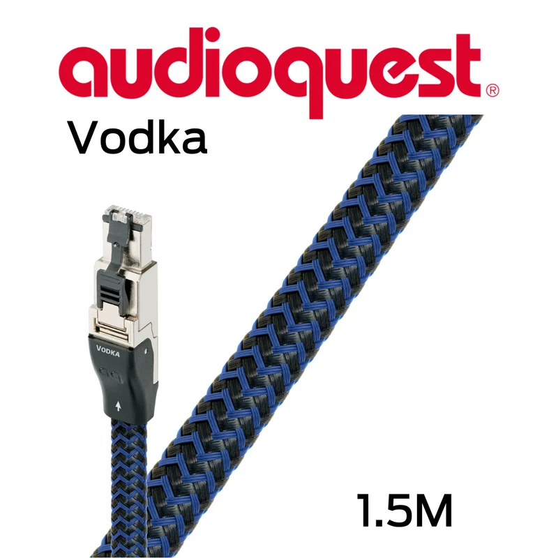 Audioquest Vodka - Câbles réseaux (Ethernet) 10% argent