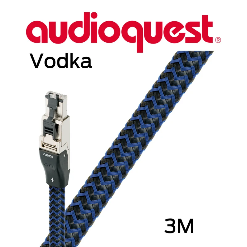 Audioquest Vodka - Câbles réseaux (Ethernet) 10% argent