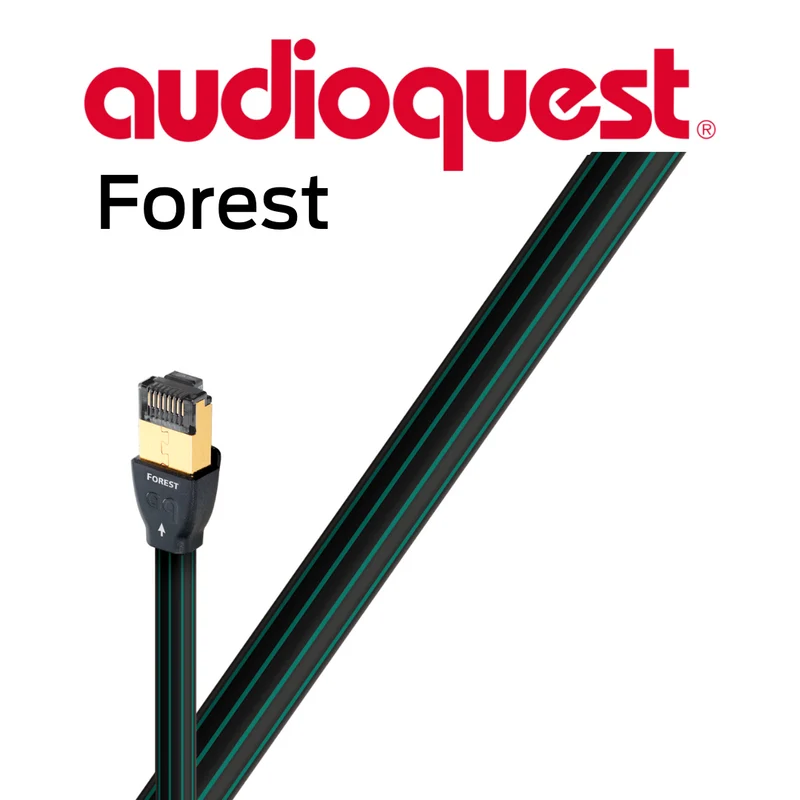 Audioquest Forest - Câbles réseaux Ethernet 0.5% d'argent