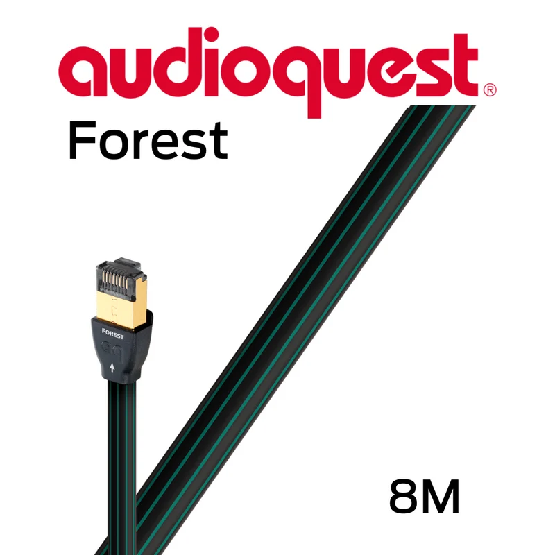 Audioquest Forest - Câbles réseaux Ethernet 0.5% d'argent