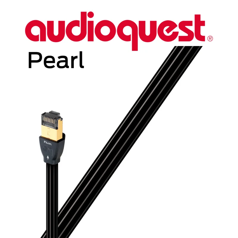 Audioquest Pearl - Câbles réseaux Ethernet avec conducteurs en cuivre