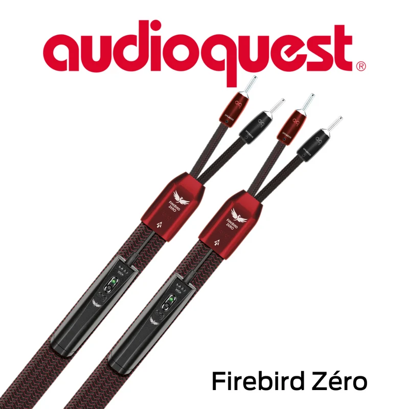 Audioquest FireBird Zero - Câble à haut-parleurs 10AWG 72v DBS (paire)