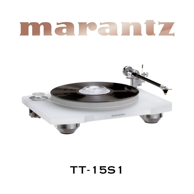 Marantz TT15S1 - Table tournante à entraînement par courroie + cartouche Clearaudio Virtuoso