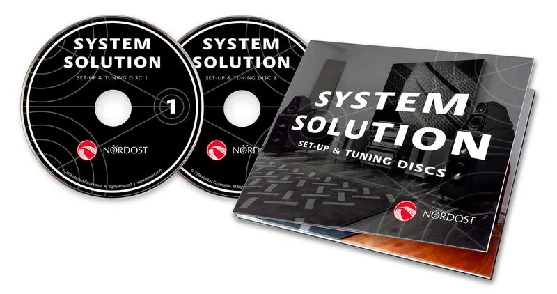 Nordost Solution System - Disques de configuration et de réglage audio