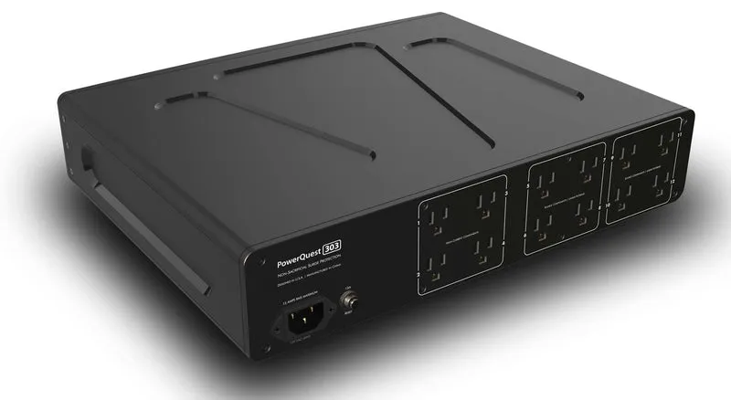 Audioquest PowerQuest PQ-303 - Barre à 12 prises + Cordon PQ-415 2M
