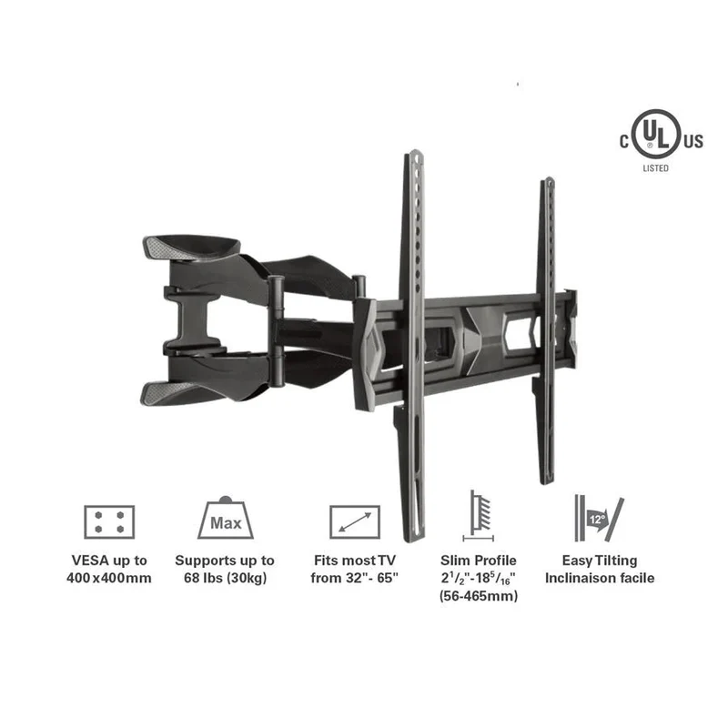 Syncmount SM-3265FM | Support articulé pour téléviseur 32'' à 65''