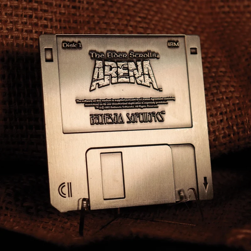 Réplique de disquette The Elder Scrolls Arena