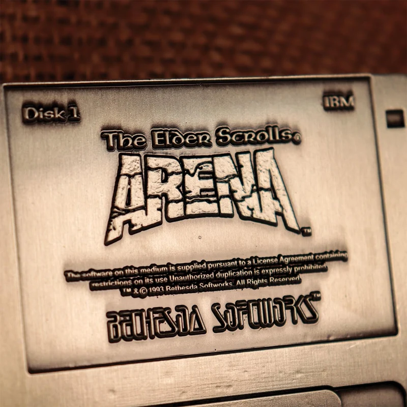 Réplique de disquette The Elder Scrolls Arena