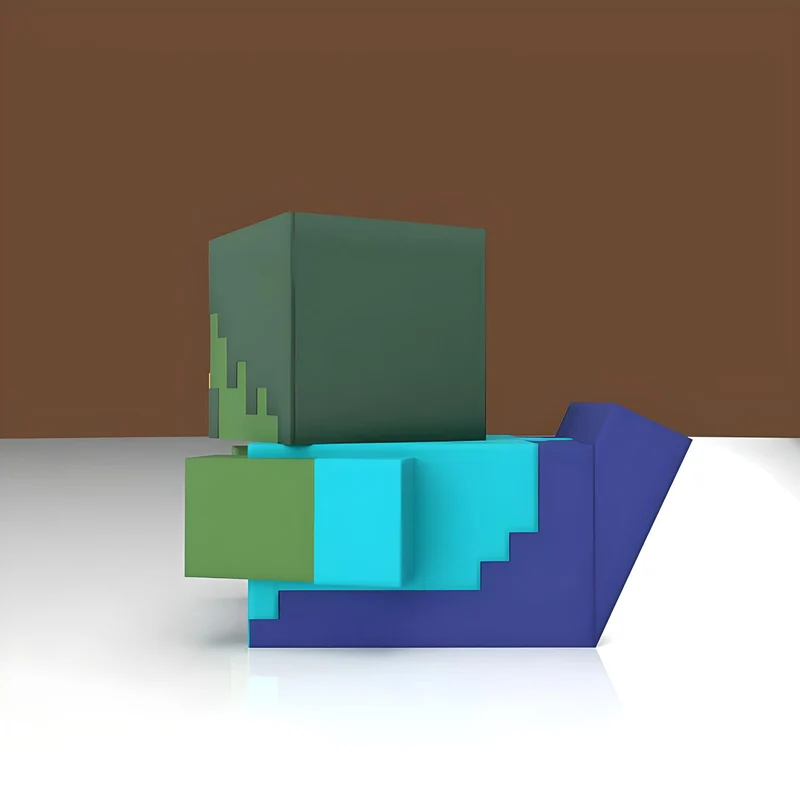 Minecraft TUBBZ First Edition - Canard de bain zombie