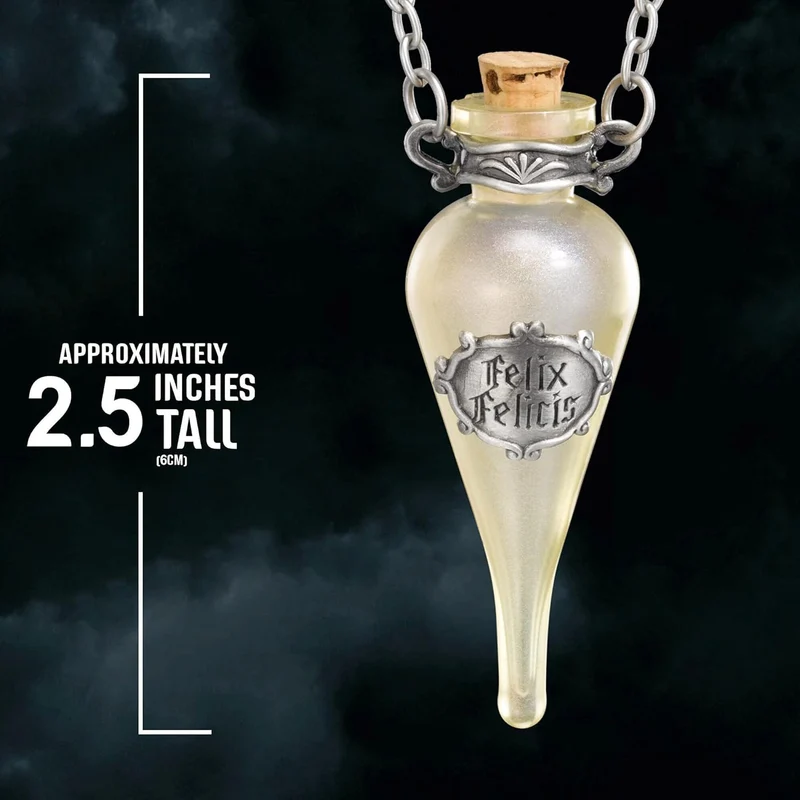 Harry Potter Felix Felicis Phiole Pendentif & Présentoir