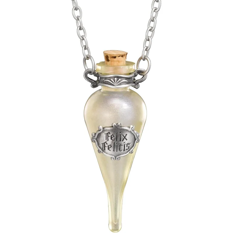 Harry Potter Felix Felicis Phiole Pendentif & Présentoir