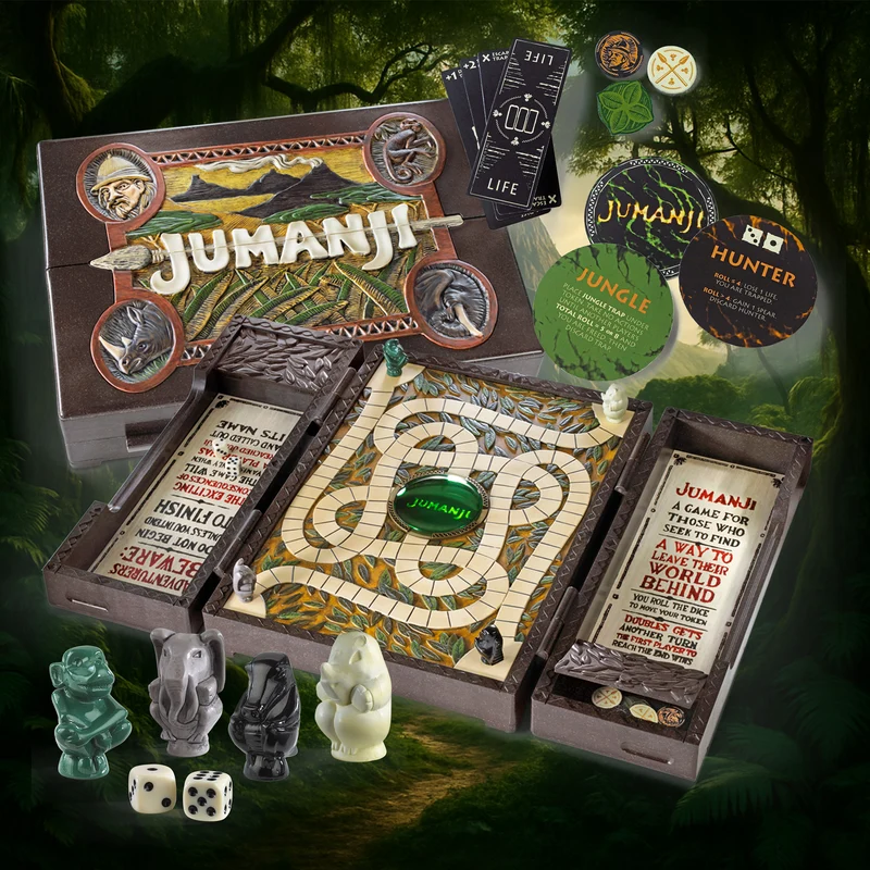 Réplique du jeu de société Jumanji