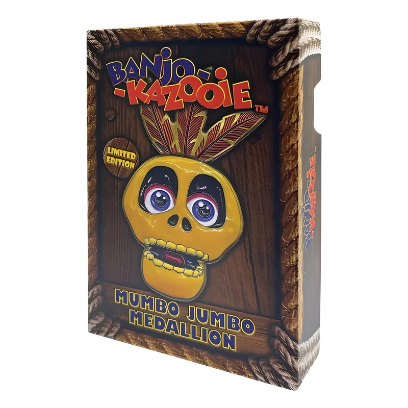 Banjo Kazooie Mumbo Jumbo Médaillon édition limitée