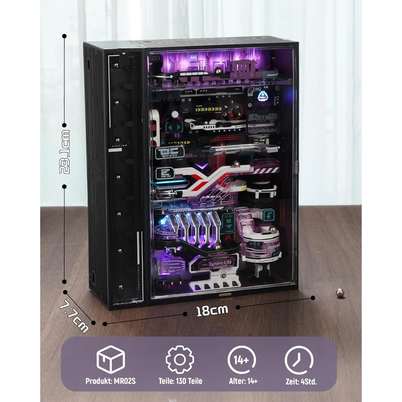 The Future City Cyberpunk Kit de jeu de billes