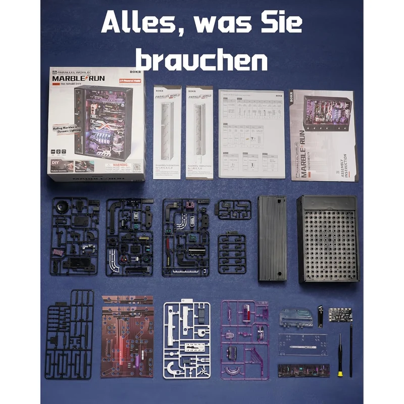 The Future City Cyberpunk Kit de jeu de billes