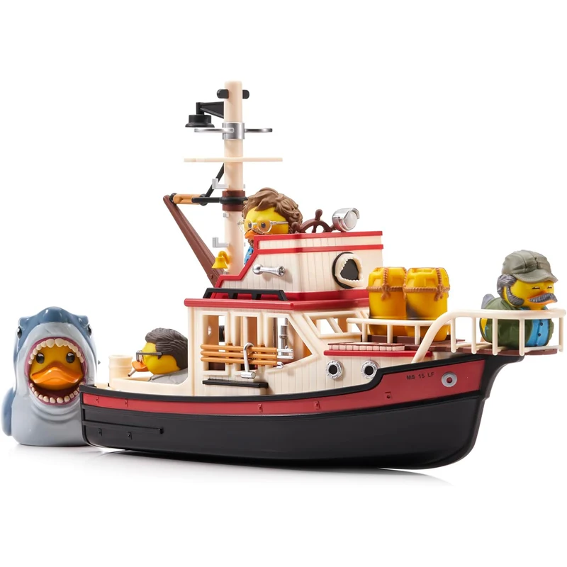 Jaws TUBBZ Bateau Orca et mini-canards de bain Set à collectionner