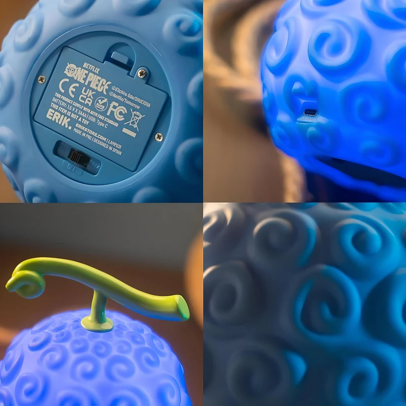 One Piece lampe gum-gum-fruit