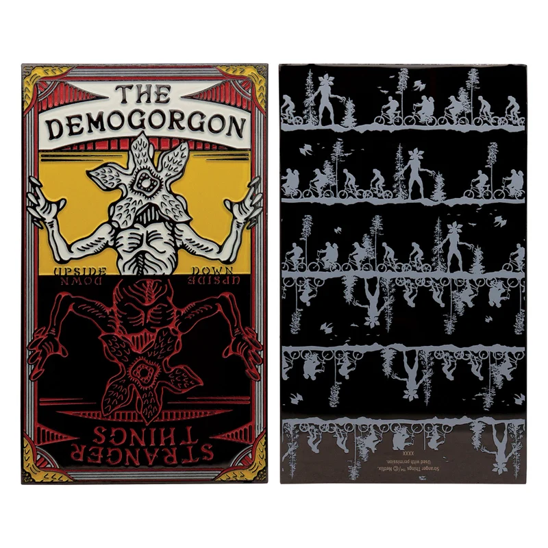 Stranger Things XL lingot de métal à collectionner - Demogorgon