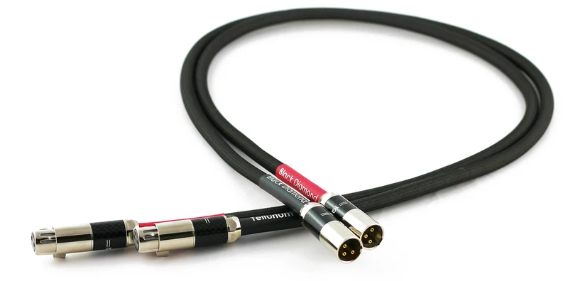 Tellurium Q DTBLKDX - Câbles XLR haut de gamme 1M-3M (la paire)