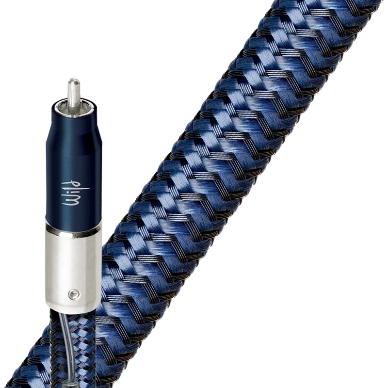 Audioquest Wild - Câbles coaxial digital, 21 AWG, 100% Argent (paire)