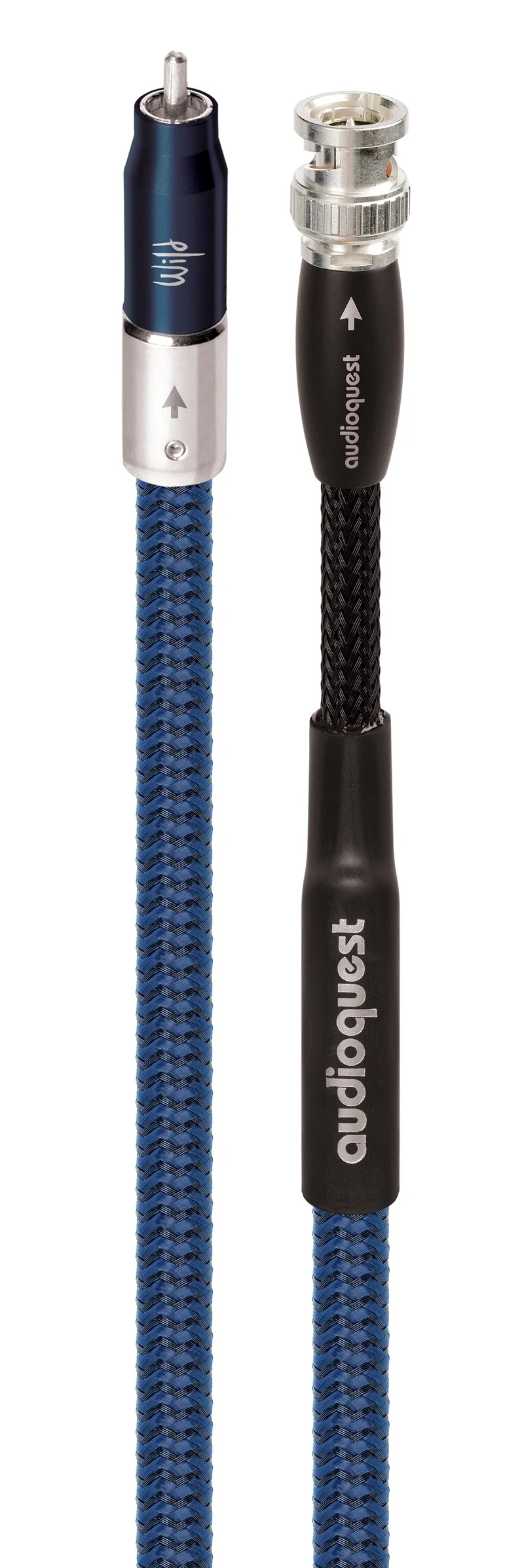 Audioquest Wild - Câbles coaxial digital, 21 AWG, 100% Argent (paire)