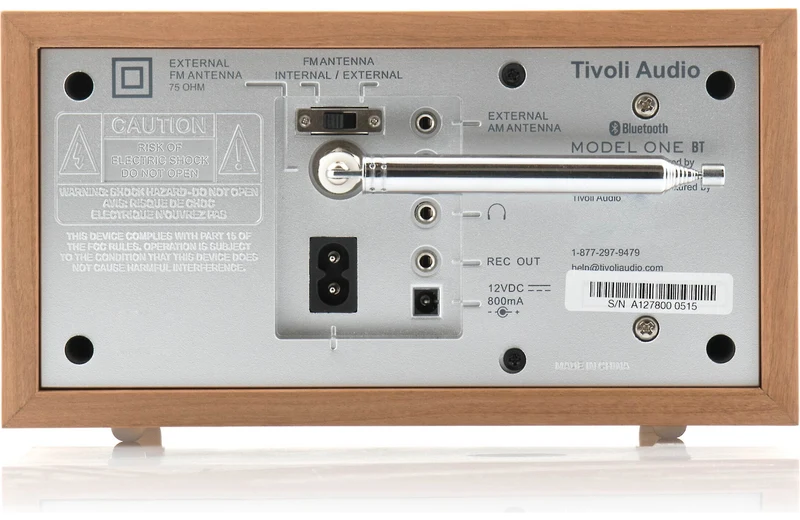 Tivoli Audio Model One® BT - Radio AM/FM avec diffusion audio Bluetooth®