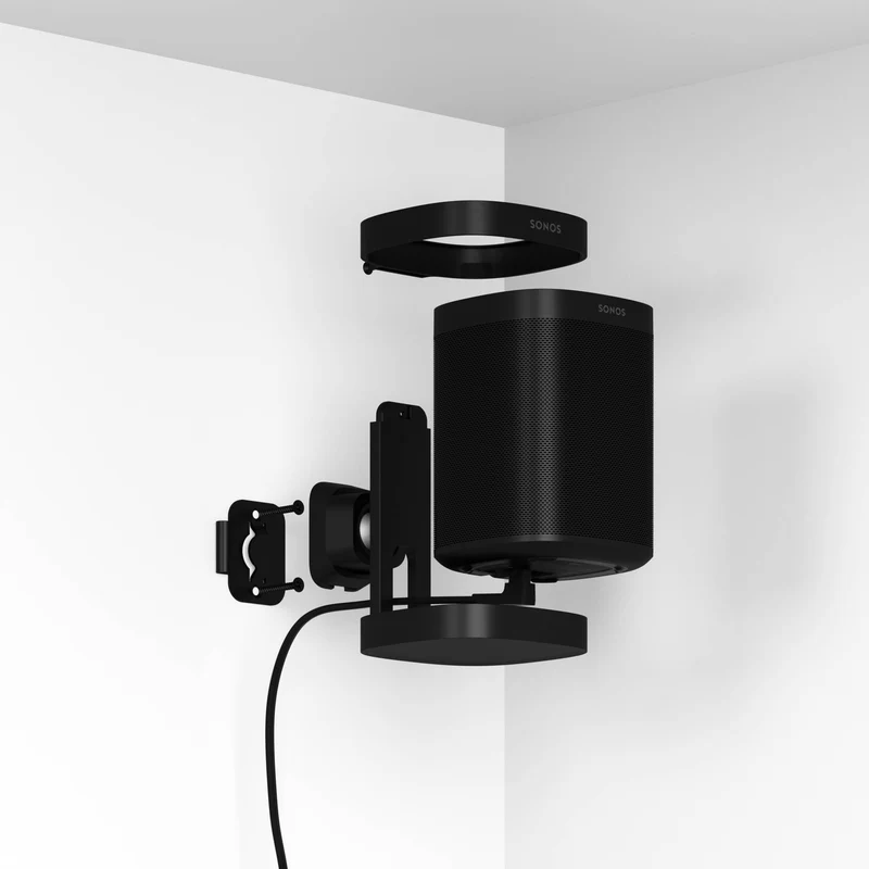 Sonos S1WMPWW1 - Supports muraux pour enceintes One et PLAY:1