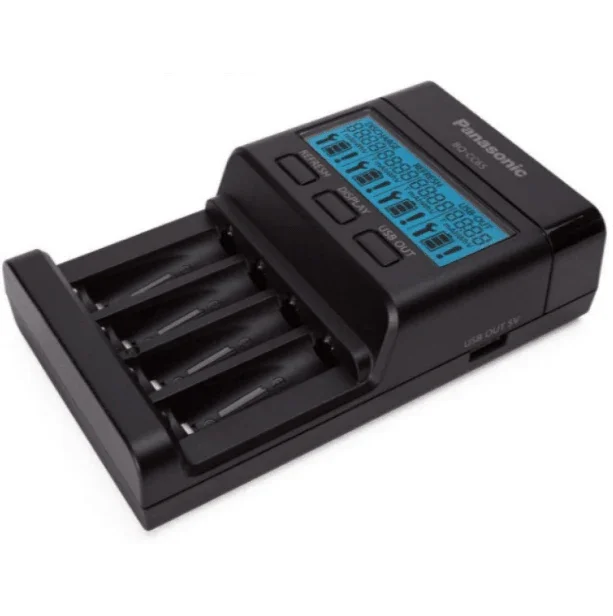 Chargeur ENELOOP PRO BQ-CC65 pour 4 Batteries AA ou AAA