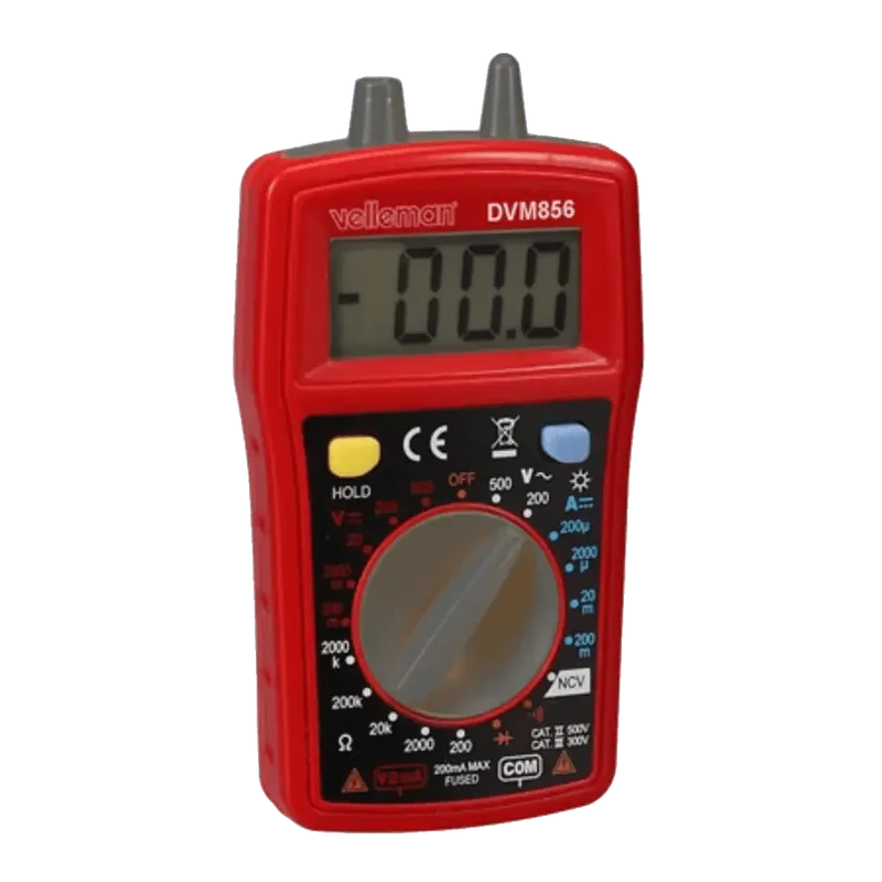 MULTIMÈTRE NUMÉRQIUE - CAT III 300 V / CAT II 500 V - 10 A - 1999 POINTS