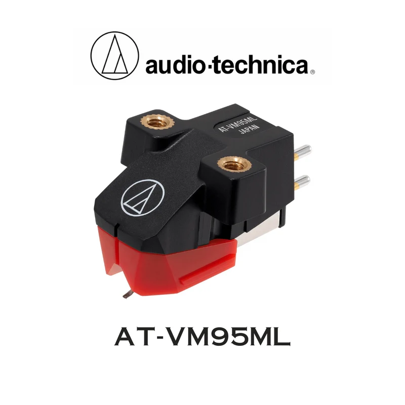 audio-technica AT-VM95ML - Cartouche à aimant mobile (Moving Magnet MM) à double aimant et stylet nu elliptique