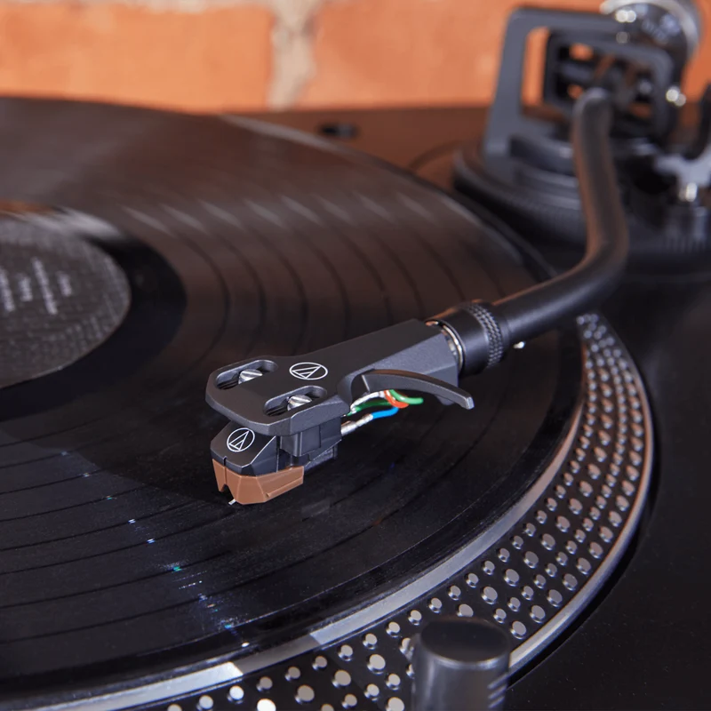 audio-technica AT-VM95SH - Cartouche à aimant mobile (Moving Magnet MM) à double aimants et stylet nu elliptique