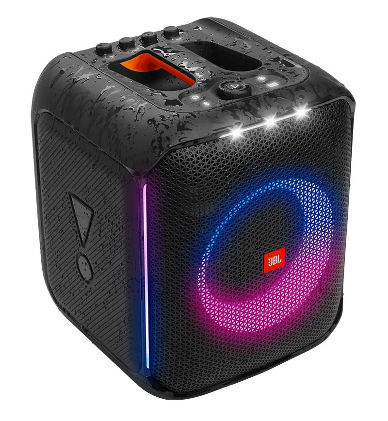 JBL PartyBox Encore - Haut-parleur portable 100 W avec deux micros sans fil inclus
