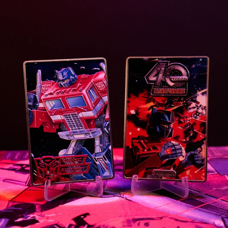 Transformers 40th Anniversary Lingots de métal limités à collectionner