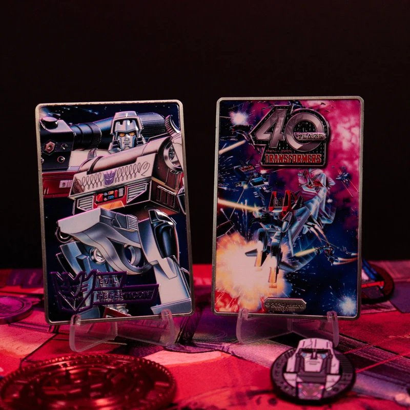 Transformers 40th Anniversary Lingots de métal limités à collectionner