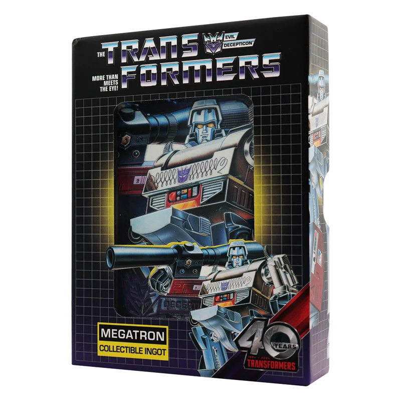 Transformers 40th Anniversary Lingots de métal limités à collectionner