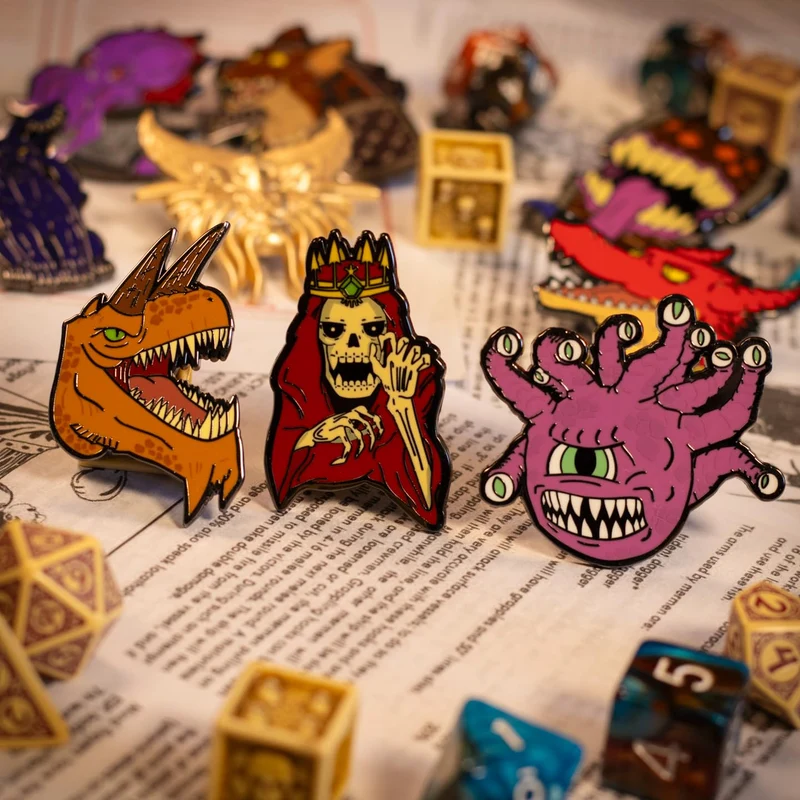Dungeons & Dragons Mystery Pin