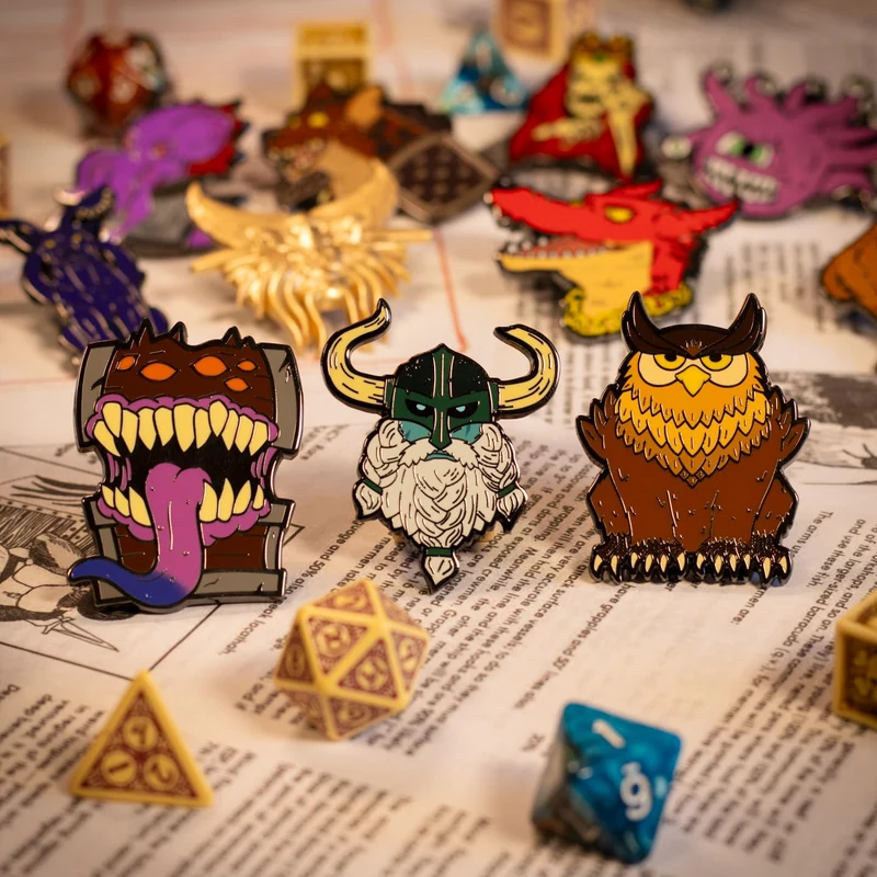 Dungeons & Dragons Mystery Pin