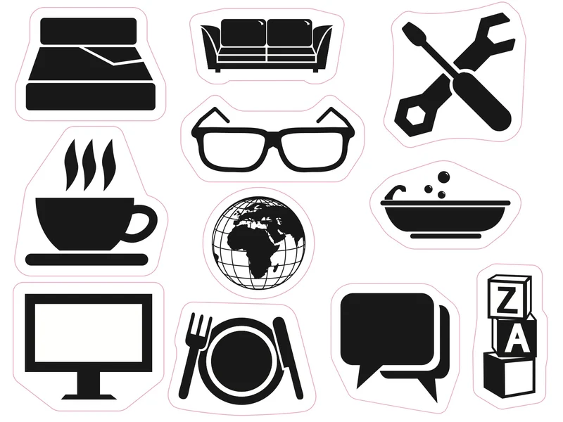 Stickers muraux Maps