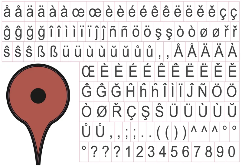 Stickers muraux Maps
