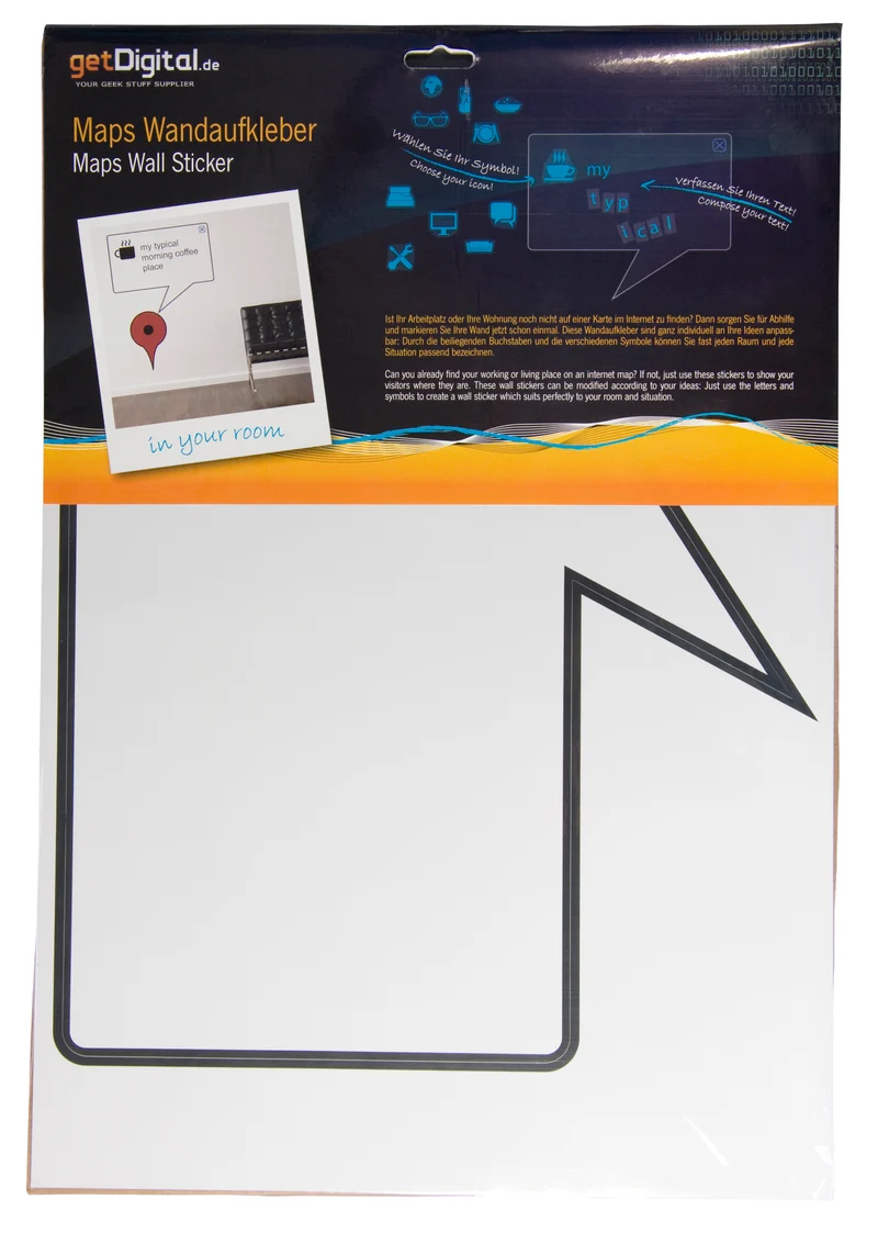 Stickers muraux Maps