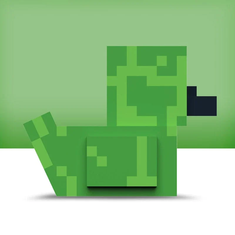 Minecraft TUBBZ First Edition - Canard de bain Creeper