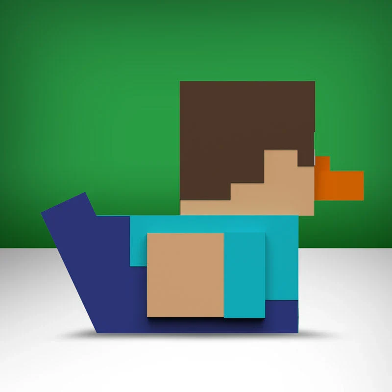 Minecraft TUBBZ First Edition - Canard de bain Steve