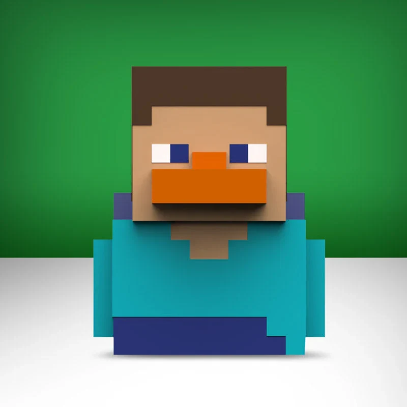 Minecraft TUBBZ First Edition - Canard de bain Steve