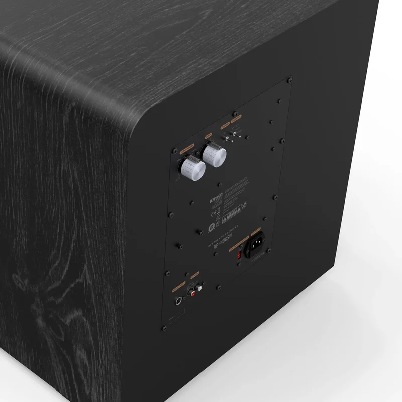 Klipsch RP1400SW - Caisson de basses 500 Watts haut-parleur de graves de 14''