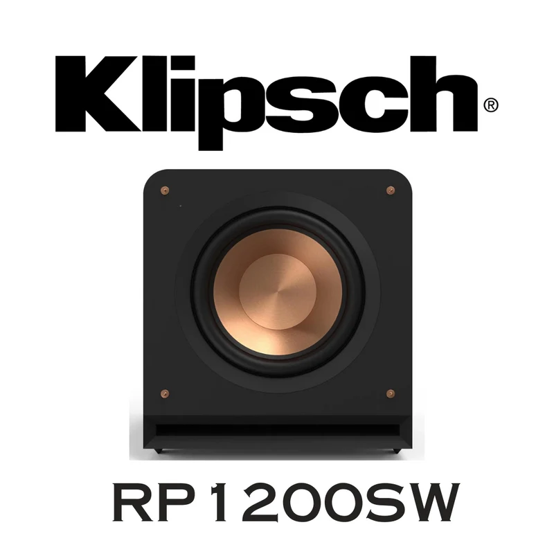 Klipsch RP1200SW - Caisson de basses 400 Watts haut-parleur de graves de 12''