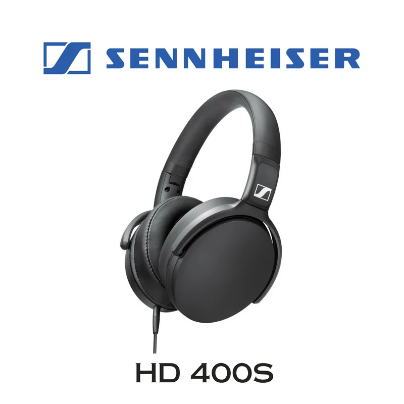 Sennheiser HD400S - Casques d'écoute léger et pliant avec fil