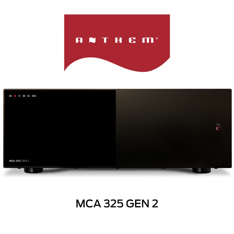 Anthem MCA 325 Gen 2 - Amplificateur de puissance 225W/canal 3 Canaux