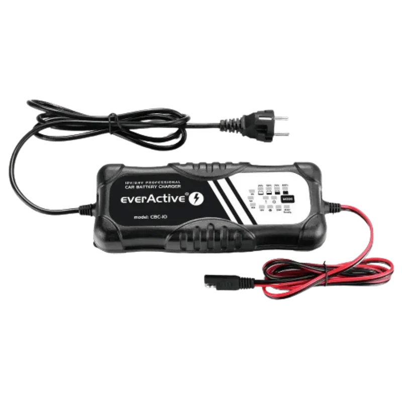 Chargeur intelligent pour batterie Plomb de véhicule 12V et 24V