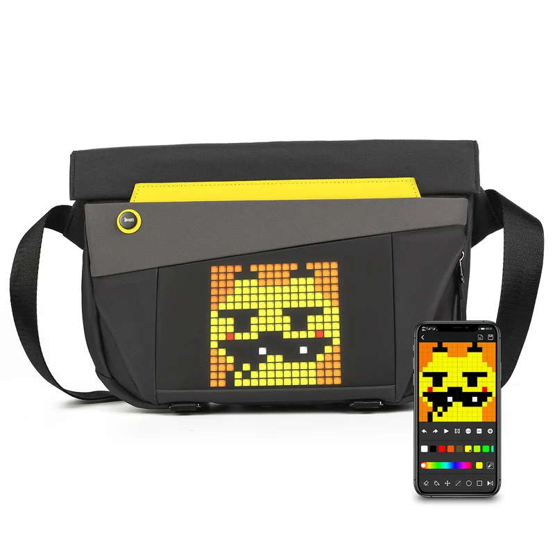 Divoom Pixoo Slingbag V Sac à bandoulière avec écran à pixels