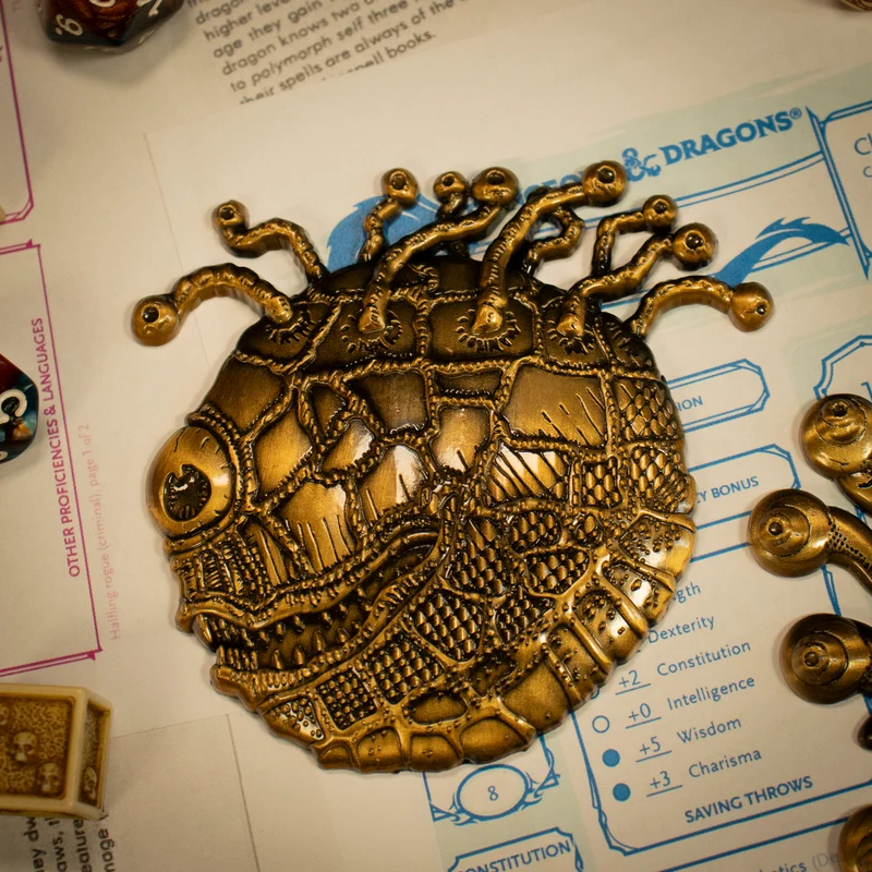 Dungeons & Dragons 50th Anniversary Médailles Beholder Set de 2 pièces